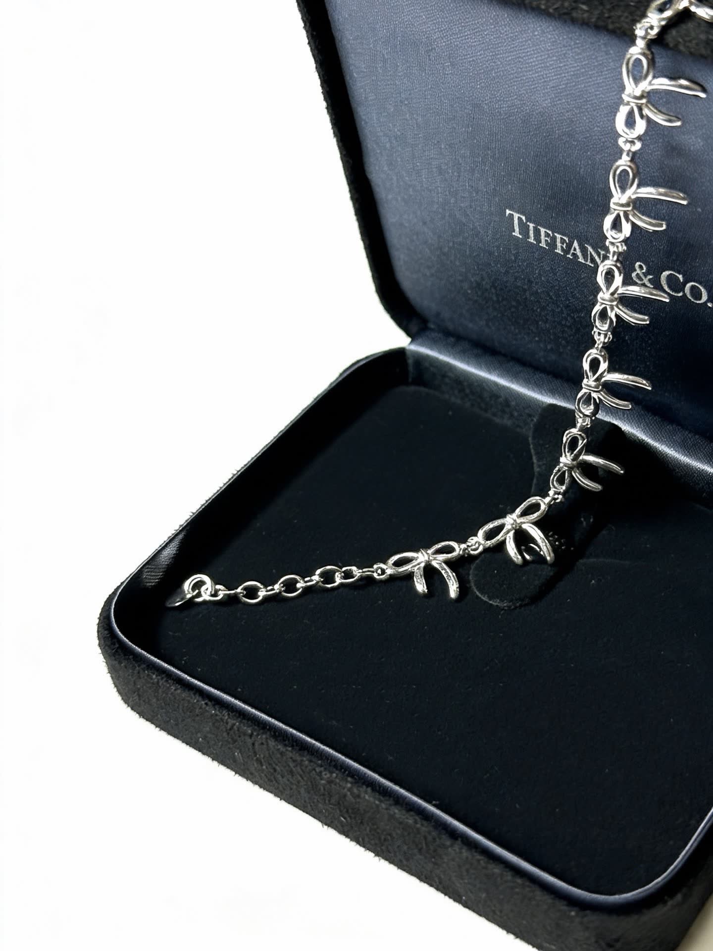 Tiffany & Co. Sterling Silver Palm Tree Charm Bracelet